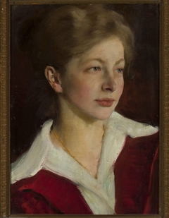 Portrait of Halina Pruska by Konrad Krzyżanowski