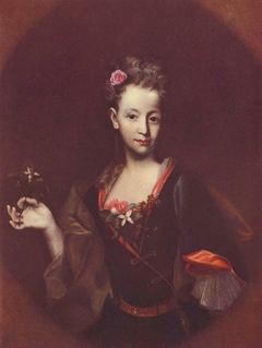 Portrait of Hedwig Franciska Wussin by Jan Kupecký