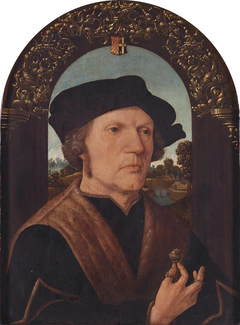 Portrait of Jan Gerritsz van Egmond van de Nijenburg (?-1523) by Jacob Cornelisz van Oostsanen