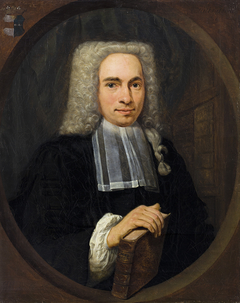 Portrait of Leonardus Offerhaus by Jan Abel Wassenbergh