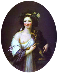 Portrait of Madame d'Aguesseau by Elisabeth Louise Vigée Le Brun