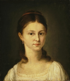 Portrait of Mrs Khvostova by Nikolay Alekseev Syromyansky