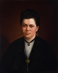 Portrait of Mrs Rosalia Schischka by Gottfried Lindauer