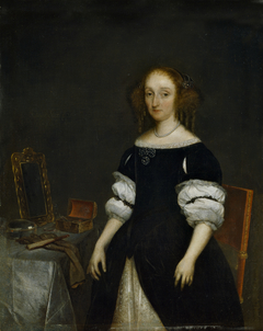 Portrait of Petronella de Waert by Gerard ter Borch