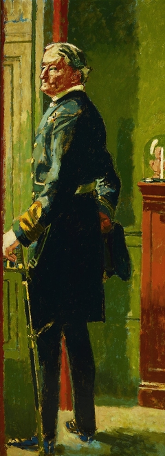 Portrait of Rear Admiral Walter Lumsden, C.I.E., C.V.O. by Walter Sickert