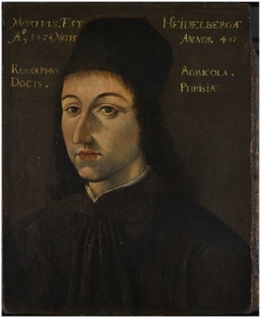 Portrait of Rudolf Agricola (1443-1485) by anonymous painter