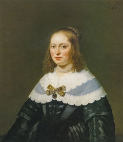 Portrait of Sophia Trip, wife of Joan Coymans by Bartholomeus van der Helst