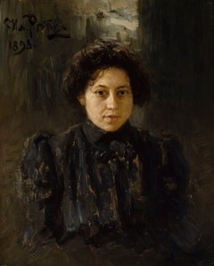 Portrait of the Artist's Daughter Nadezhda Repina by Ilya Repin