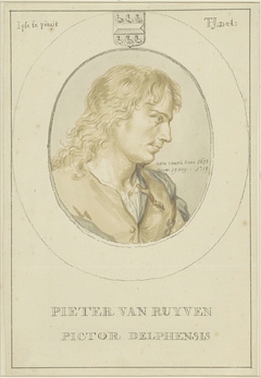 Portret van Pieter van Ruyven by Tako Hajo Jelgersma