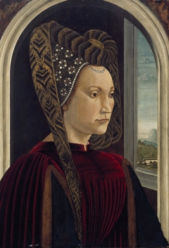 Presumed Portrait of Clarice Orsini, Wife of Lorenzo the Magnificent by Domenico Ghirlandaio