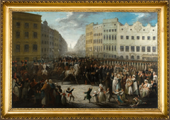 Prince Joseph Poniatowski Entering Krakow on 15 July 1809 by Michał Stachowicz