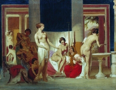 Private Baths in Pompeii by Fyodor Bronnikov