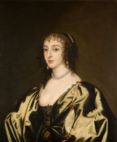 Queen Henrietta Maria by Anthony van Dyck