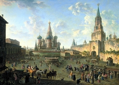 Red Square in Moscow by Fyodor Alekseyev