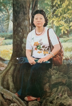 Resting Under A Tree by Li Mei-shu