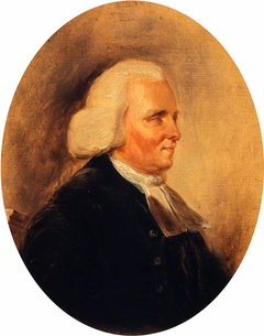 Rev. Thomas Blacklock, 1721 - 1791. Minister of Kirkcudbright and poet by William Bonnar