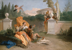 Rinaldo and Armida in Her Garden by Giovanni Battista Tiepolo