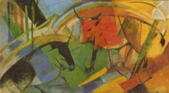 Rinder by Franz Marc