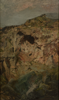 Rock study, Sumner by Petrus Van der Velden