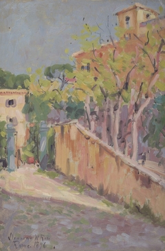 Rome Street Scene by Denman Ross