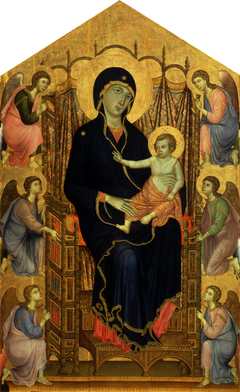 Rucellai Madonna by Duccio di Buoninsegna