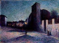 Rue Ravignan, Paris by Maximilien Luce