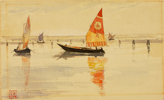 Sailboats (Venice) by Cass Gilbert