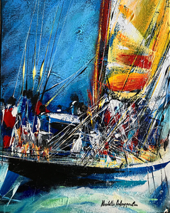 “Sailing” year of creation 2020 by Nikoletta Antonopoulou