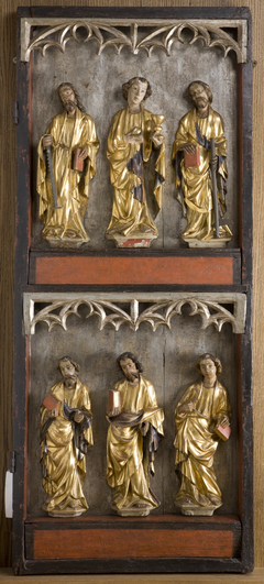 Saint Apostles (reverse: Our Lady of Sorrows). The right panel of the retable from Stary Żywiec by anonymous painter