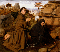 Saint Francis Receiving the Stigmata by Jan van Eyck