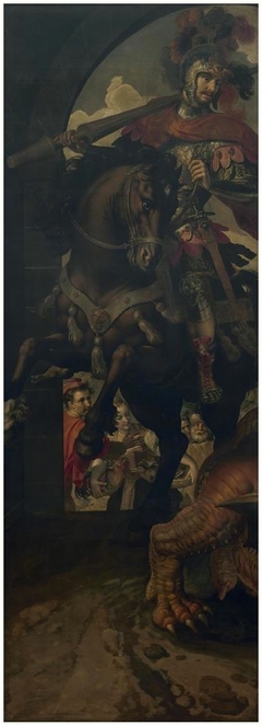 Saint Georges delivering Saint Margaret by Marten de Vos