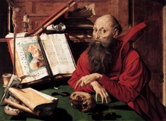 Saint Jerome in his Study by Marinus van Reymerswaele