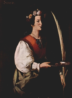 Saint Lucy by Francisco de Zurbarán