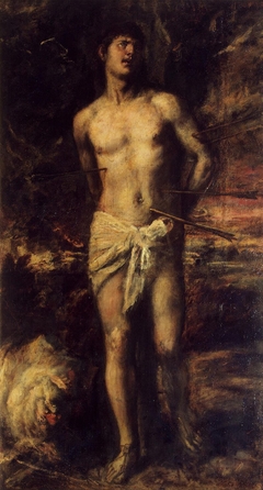 Saint Sebastian by Titian