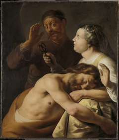 Samson and Delilah by Jan Lievens