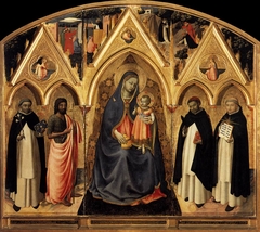 San Pietro Martire Triptych by Fra Angelico