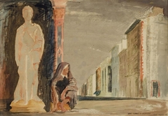 Sant Giorgio e la Vecchia by Jeffrey Smart