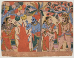 Scene from the Ramayana by Anonymous