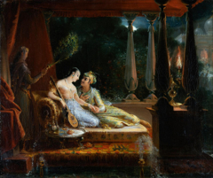 Scheherazade and Shahryar by Marie-Éléonore Godefroid