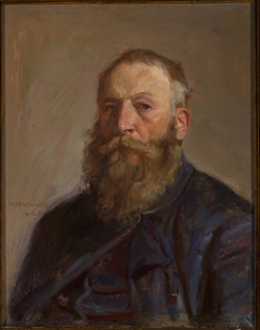 Self-portrait by Józef Chełmoński