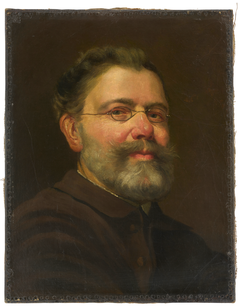 Self-portrait by Julius Uetz