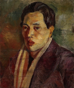 Self-portrait by Li Mei-shu