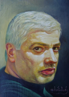 Self-portrait by Teimuraz Kharabadze