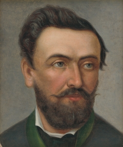 Self-Portrait by Titus Szent-Istvány