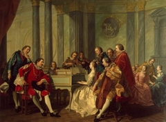 Sextet (Spanish Concert) by Louis-Michel van Loo