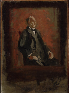 Sketch for Portrait of Dr. Jacob Mendez da Costa by Thomas Eakins