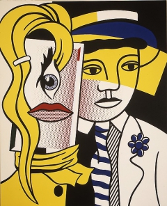 Stepping Out by Roy Lichtenstein