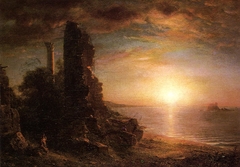 Syrian Landscape by Frederic Edwin Church