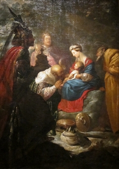 The Adoration of the Magi by Claude Vignon