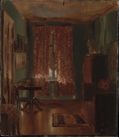 The Artist's Sitting Room in Ritterstrasse by Adolph von Menzel